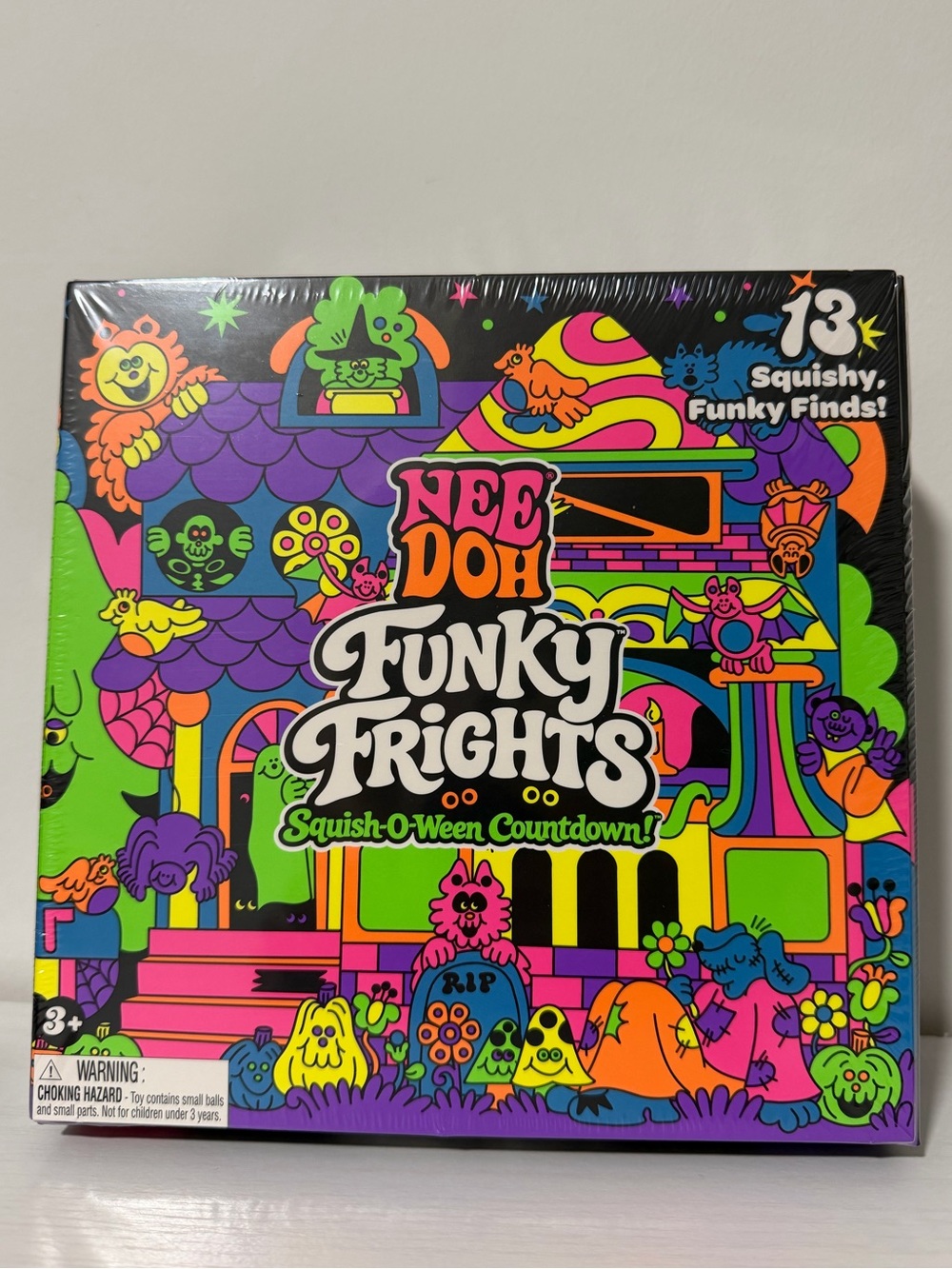 🎃NeeDoh Funky Frights Squish-O-Ween Countdown 👻 🎃 NEW advent calendar